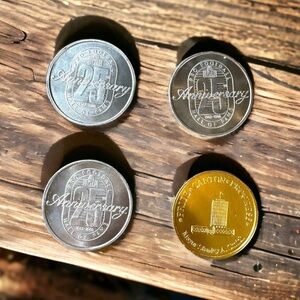 RARE Pro Football Hall Of Fame 25th Anniversary Edition Coin1963-1988 Collection